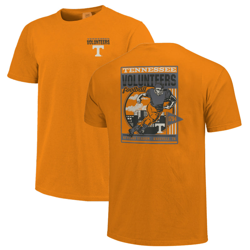 Tennessee Volunteers - Retro Poster and Stadium T-Shirt