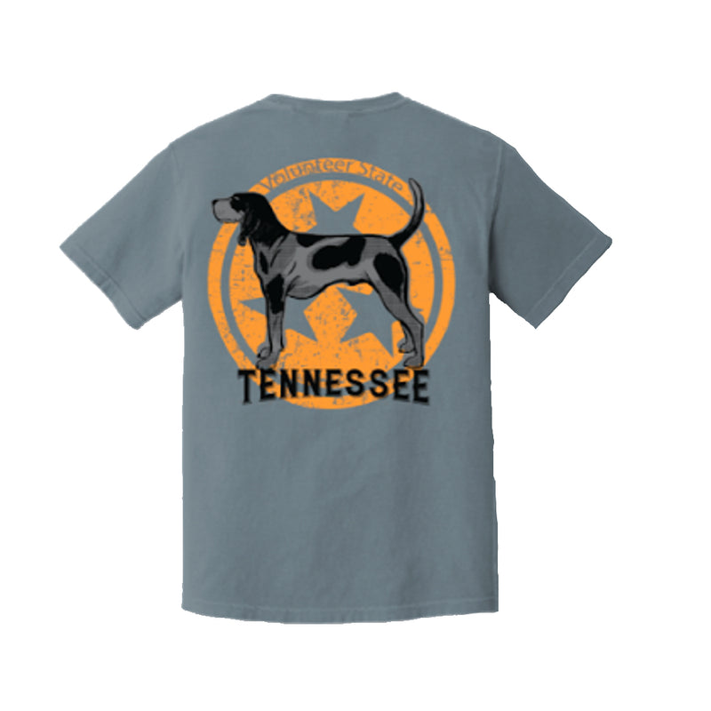Tennessee Tri Star Smokey Dog Gray T-Shirt