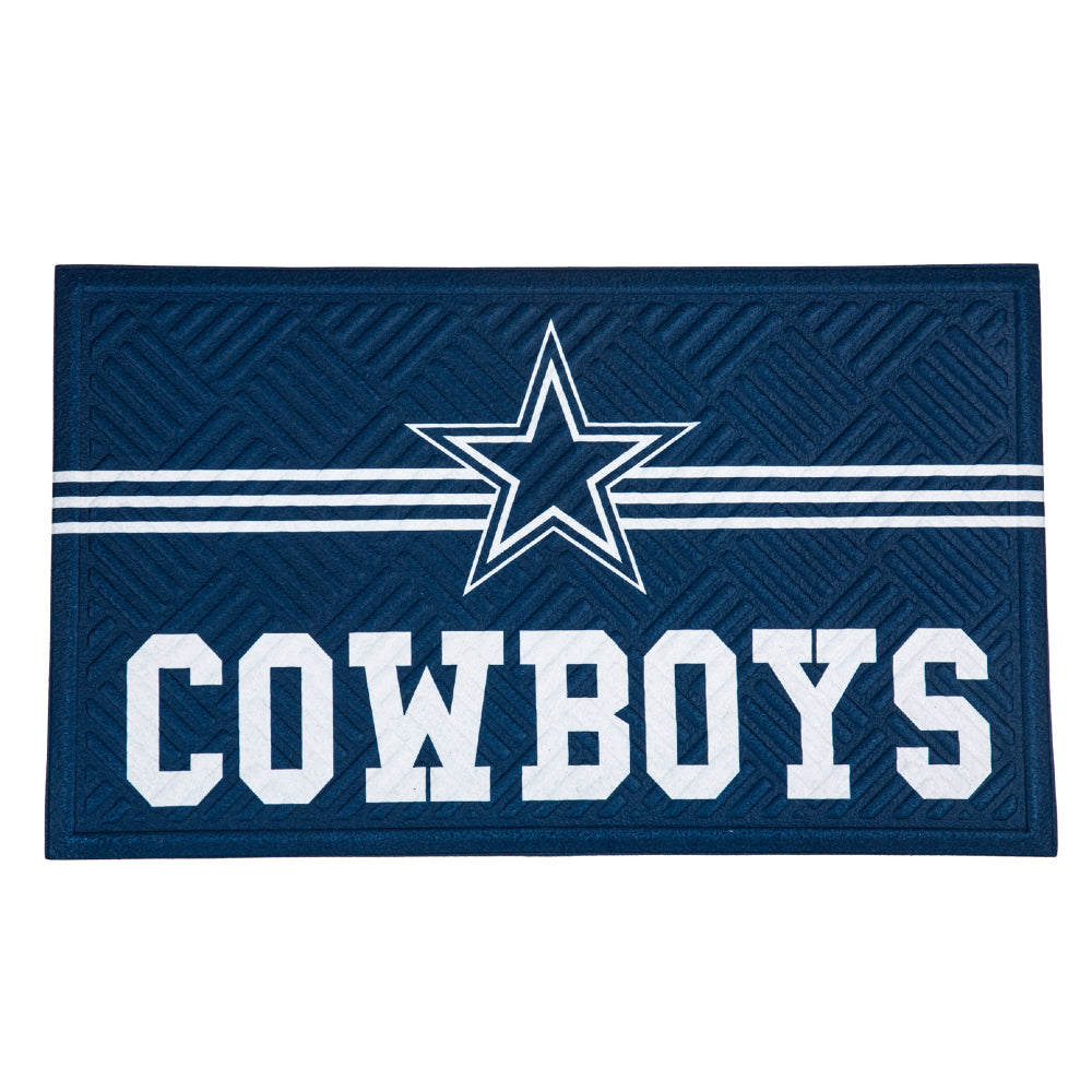 Dallas Cowboys - NFL Cross Hatch Embossed Doormat