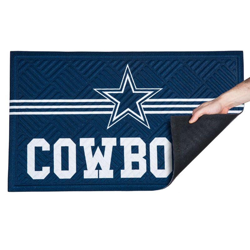 Dallas Cowboys - NFL Cross Hatch Embossed Doormat