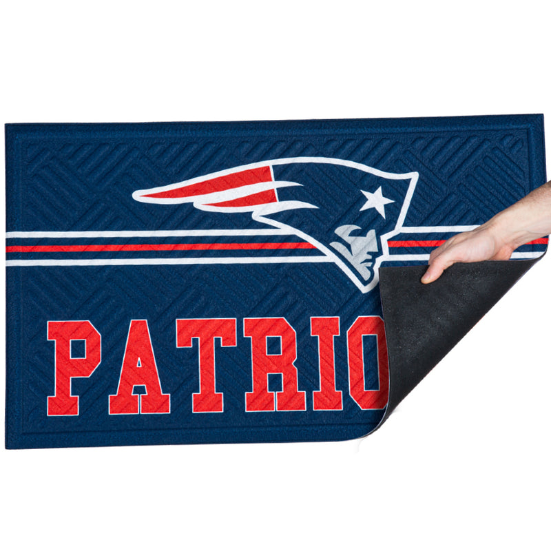 NFL New England Patriots - Cross Hatch Embossed Doormat