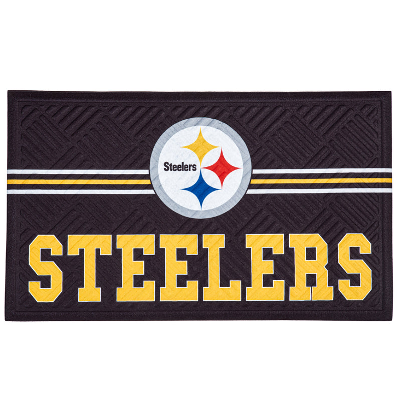 NFL Pittsburgh Steelers - Cross Hatch Embossed Doormat