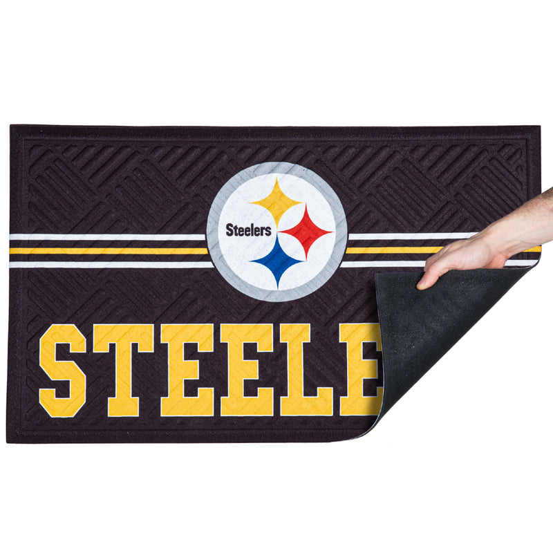 NFL Pittsburgh Steelers - Cross Hatch Embossed Doormat