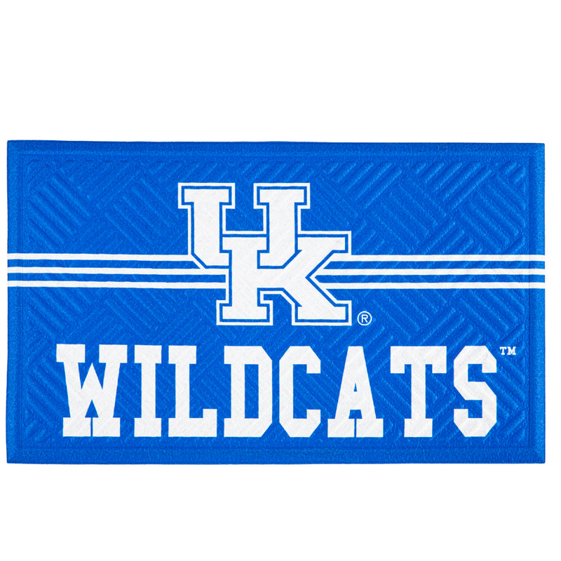 NCAA University Of Kentucky - Cross Hatch Embossed Doormat