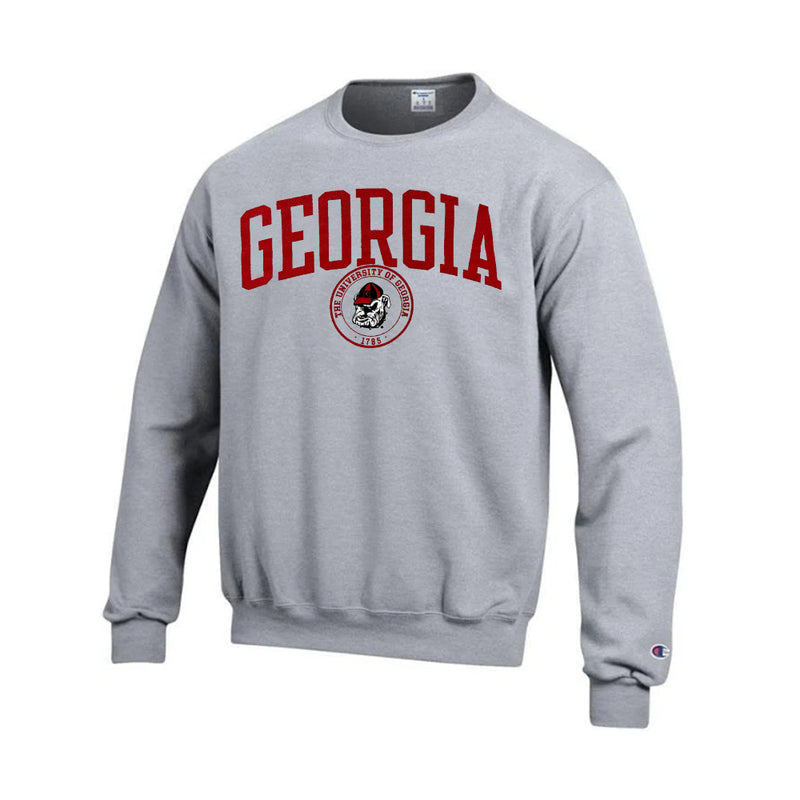 University of Georgia - Georgia Bulldogs Logo Dark Grey Sweatshirt