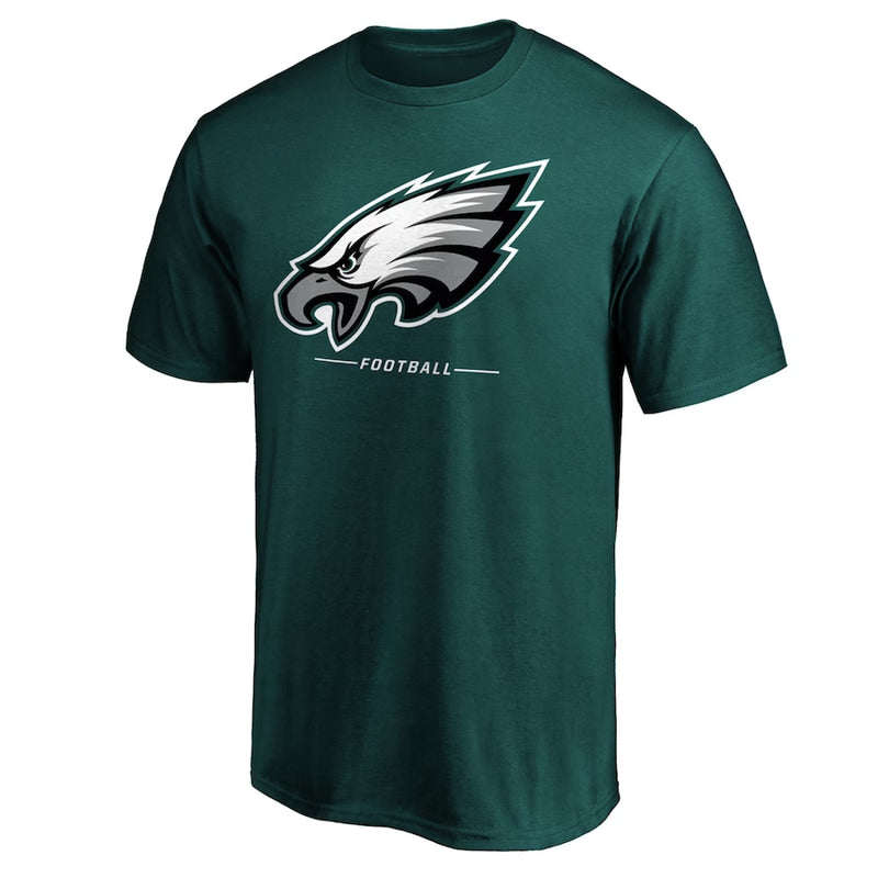 NFL Philadelphia Eagles  - Evergreen Cotton Team Lockup Short Sleeve T-Shirt