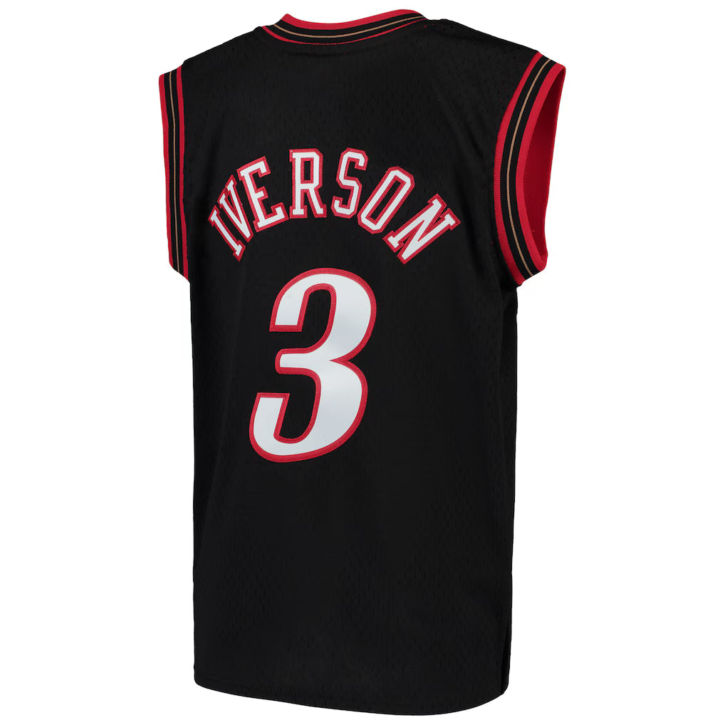 Philadelphia 76ers - 1997 Allen Iverson Dark Jersey