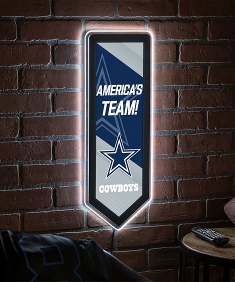 Dallas Cowboys: Pennant Led Wall Decor