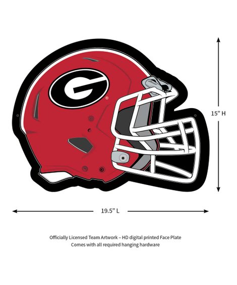 Georgia Bulldogs - Football Helmet Led Wall Decor