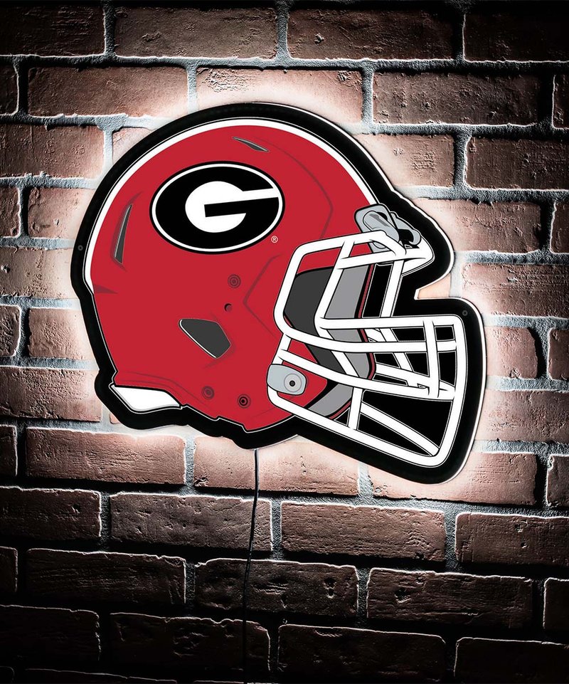 Georgia Bulldogs - Football Helmet Led Wall Decor