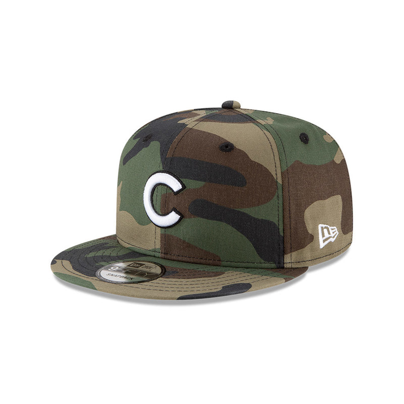 Chicago Cubs - MLB Camo 59Fifty Fitted Snapback Hat, New Era