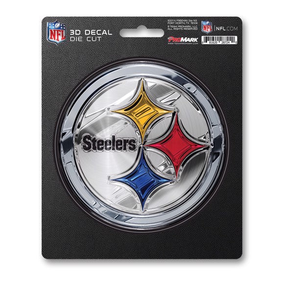 Pittsburgh Steelers - NFL 3D Decal