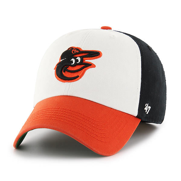 Baltimore Orioles - White MVP Adjustable Hat, 47 Brand