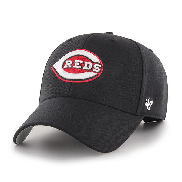 Cincinnati Reds - MVP Black Hat, 47 Brand