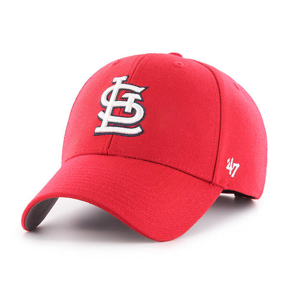 St. Louis Cardinals - Home MVP Adjustable Hat, 47 Brand