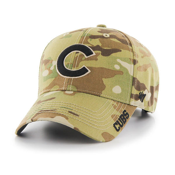 Chicago Cubs - Myers Camo MVP Hat, 47 Brand
