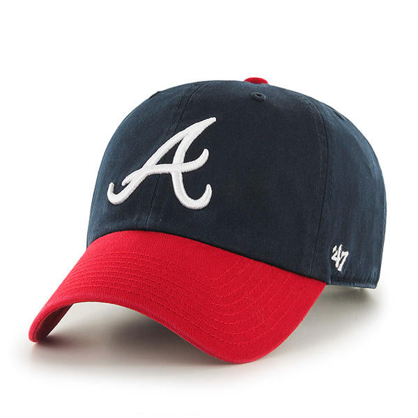 Atlanta Braves - Home Clean Up Hat, 47 Brand