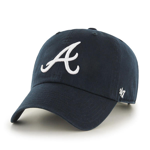 Atlanta Braves - Road Clean Up Hat, 47 Brand