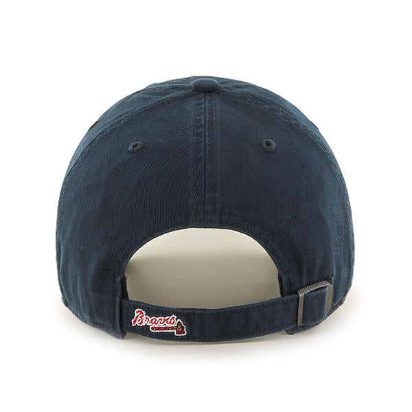 Atlanta Braves - Navy Suspense Clean Up Hat, 47 Brand