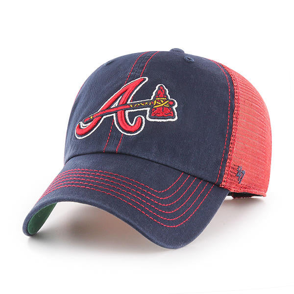 Atlanta Braves - Trawler Clean Up Hat, 47 Brand