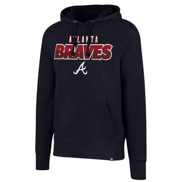 Atlanta Braves Headline Hooded Fleece Sweatshirt