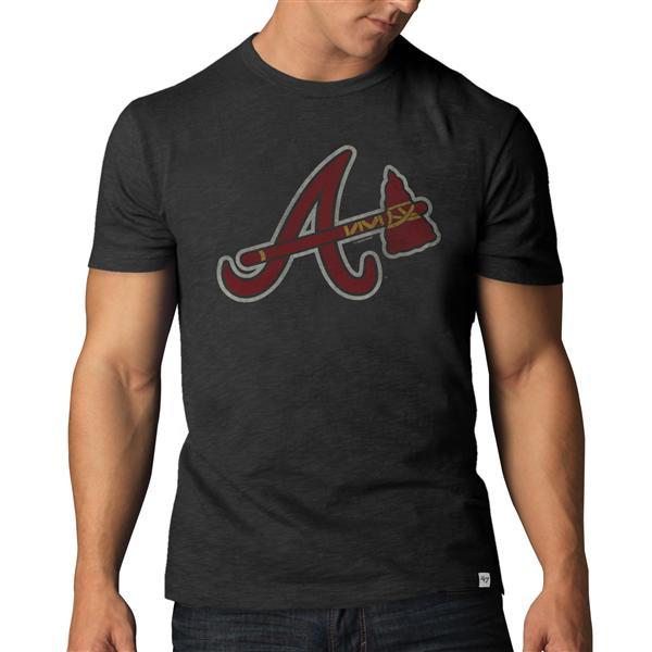 Atlanta Braves - Scrum Charcoal T-Shirt