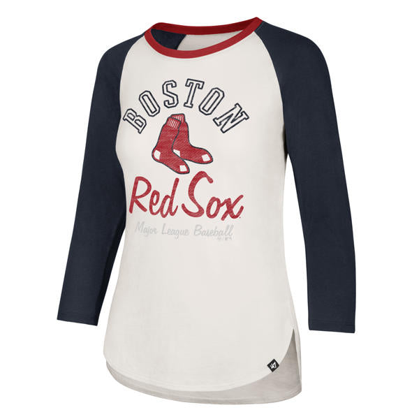 Boston Red Sox Sandstone Arch Women's 3/4 Long Sleeve T-shirt