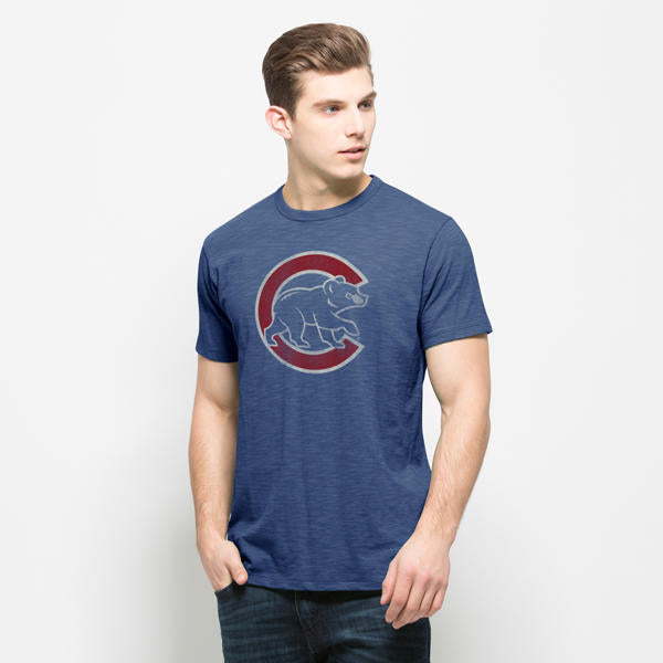 Chicago Cubs Blue Scrum T-Shirt
