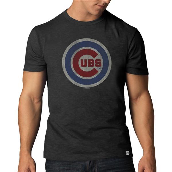 Chicago Cubs - Charcoal Scrum T-Shirt