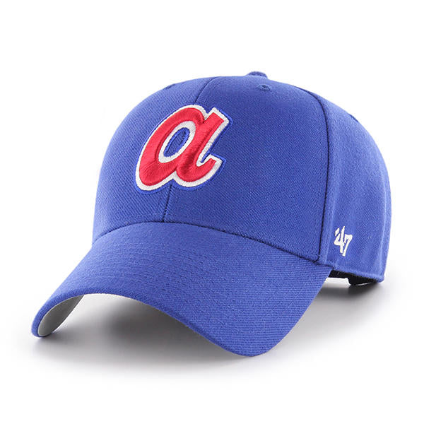 Atlanta Braves - Cooperstown Royal MVP Hat, 47 Brand