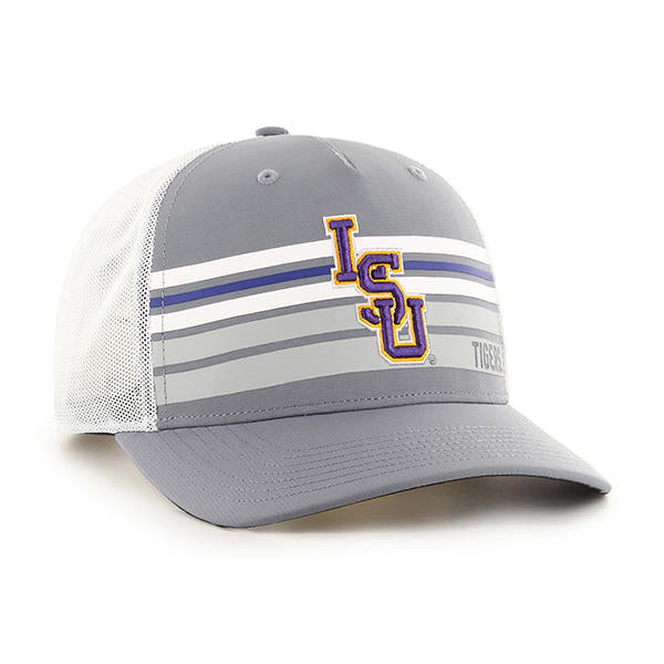 LOUISIANA STATE TIGERS LSU DARK GRAY HAT ALTITUDE 47 MVP DV