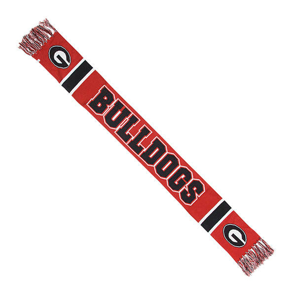 NCAA Georgia Bulldogs Breakaway Scarf-Red