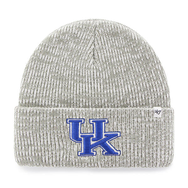 Kentucky Wildcats - Brain Freeze Cuff Knit Gray Beanie, 47 Brand