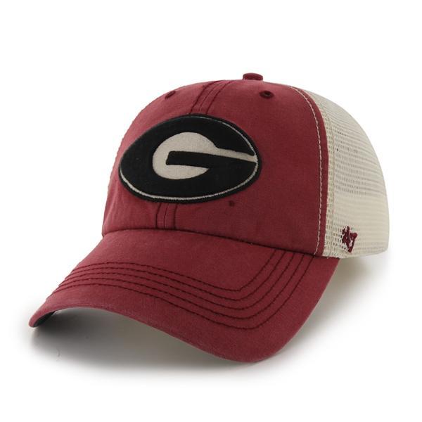 Georgia Bulldogs Red Caprock Canyon Mesh Hat
