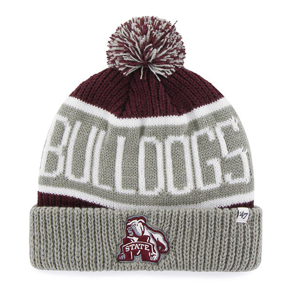 Mississippi State - Bulldogs Calgary Cuff Knit Beanie, 47 Brand
