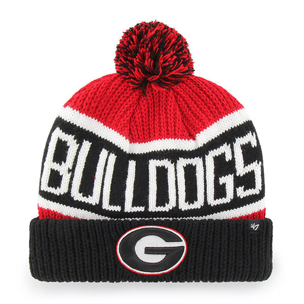 Georgia Bulldogs - Red Calgary Cuff Knit Beanie, 47 Brand