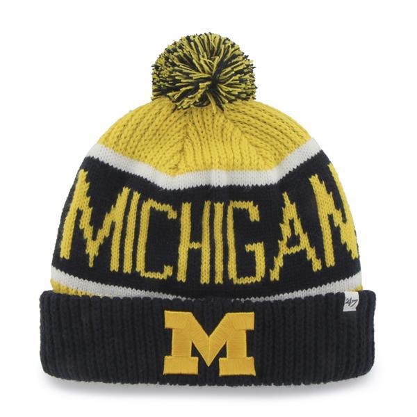 Michigan Wolverines Calgary Cuff Knit Beanie