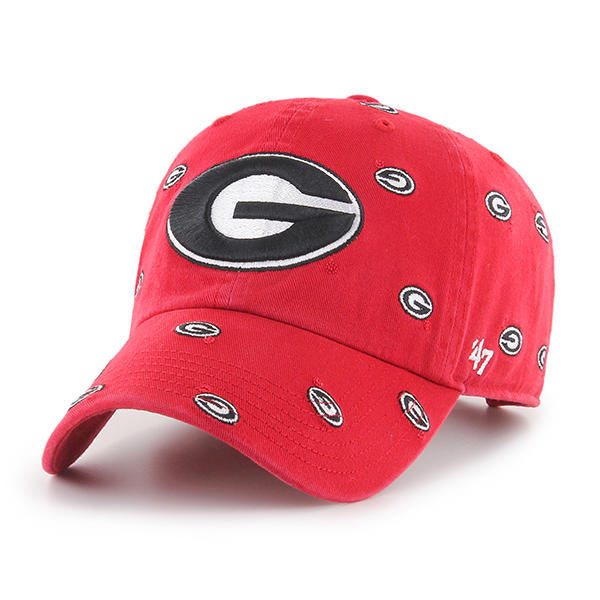 Georgia Bulldogs Red Confetti 47 Clean Up Hat