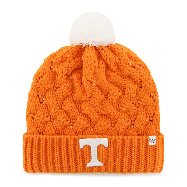 Tennessee Volunteers - Fiona Cuff Knit Vibrant Orange Beanie, 47 Brand