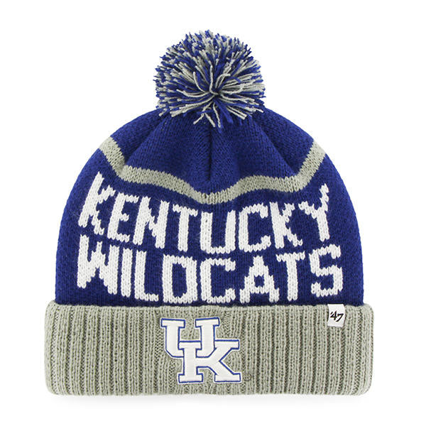 Kentucky Wildcats - Linesman Cuff Knit Royal Beanie, 47 Brand