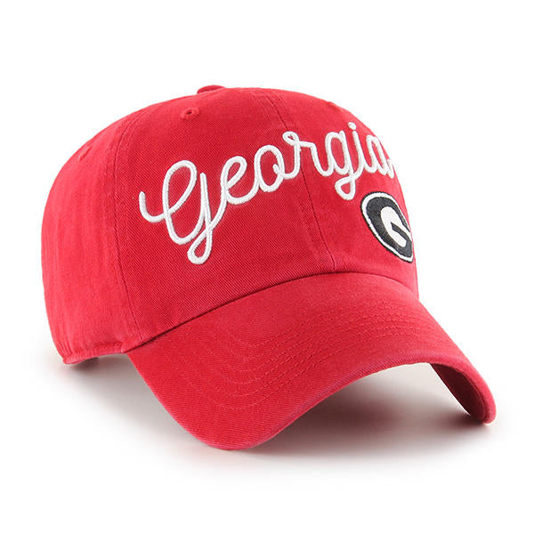 Georgia Bulldogs Red Millie 47 Clean Up Hat