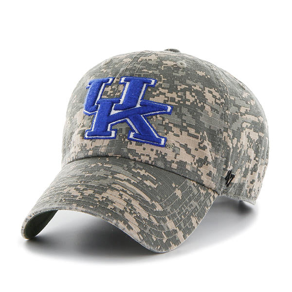 Kentucky Wildcats - Officer Digital Camo Hat, 47 Brand