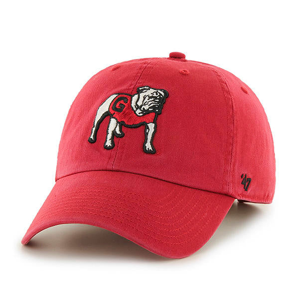 Georgia Bulldogs Red Bulldog Clean Up Hat