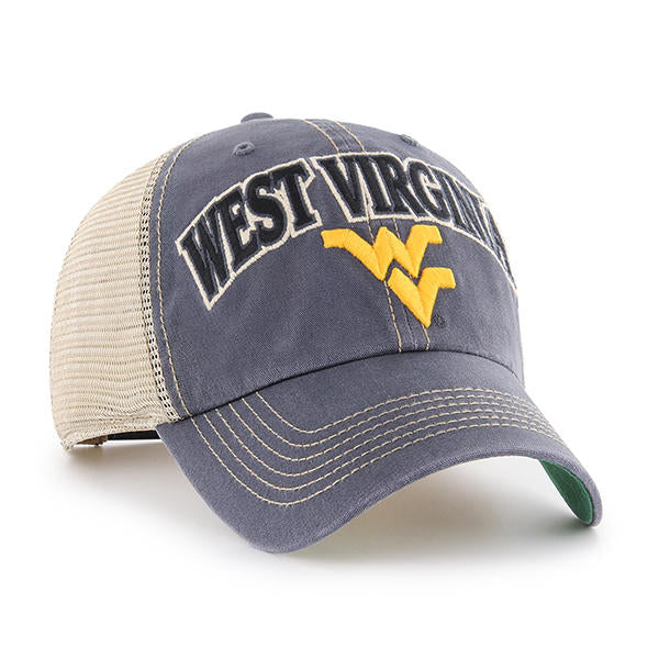 West Virginia Mountaineers - Tuscaloosa Clean Up Hat, 47 Brand