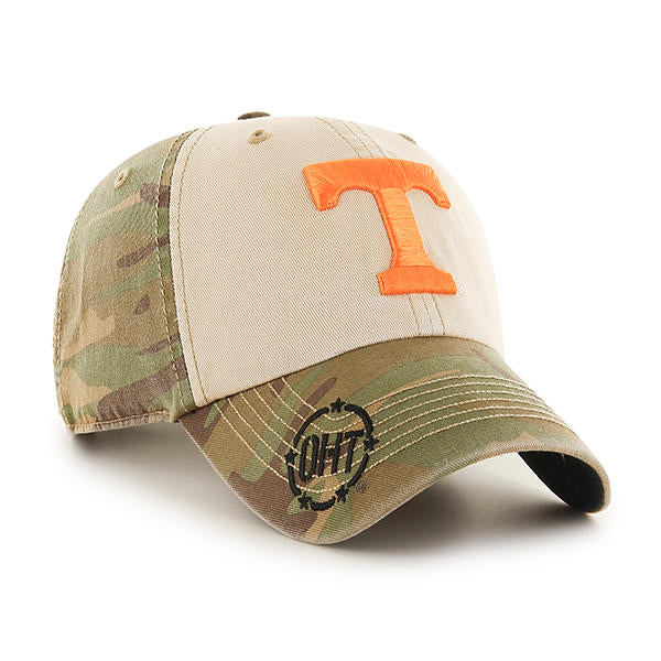 Tennessee Volunteers - Knoxville Gordie Faded Camo Hat, 47 Brand