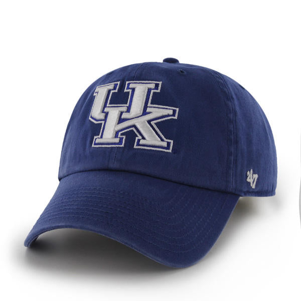 Kentucky Wildcats - Royal Clean Up Hat, 47 Brand