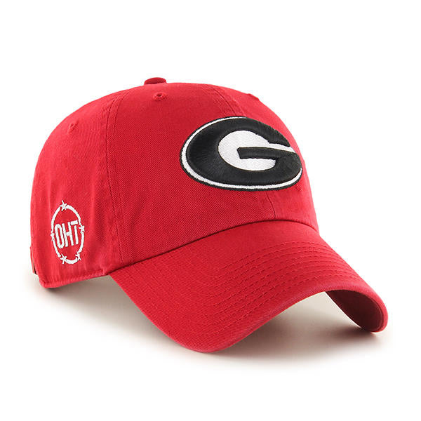 Georgia Bulldogs OHT Red Clean Up Hat
