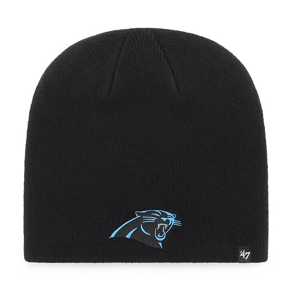 Carolina Panthers - Black Uncuff Beanie, 47 Brand