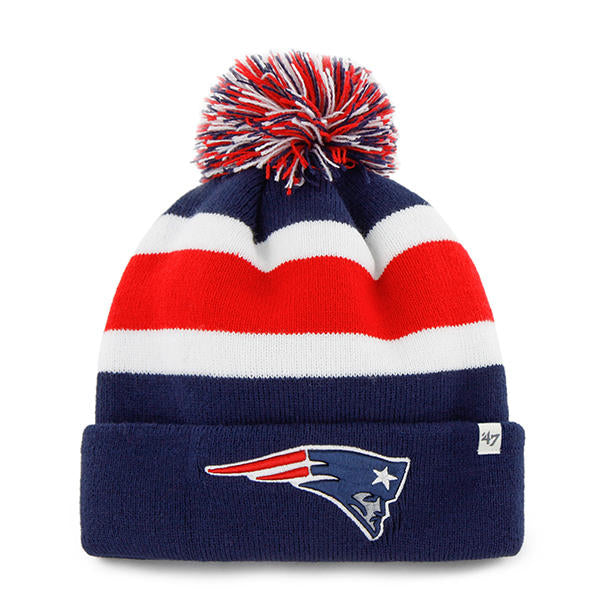 New England Patriots - Breakaway Cuffed Knit Beanie, 47 Brand