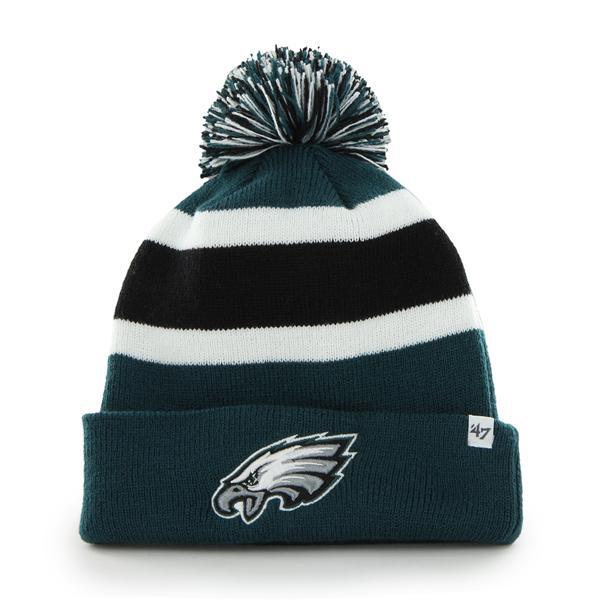 Philadelphia Eagles - Breakaway Cuffed Knit Beanie, 47 Brand